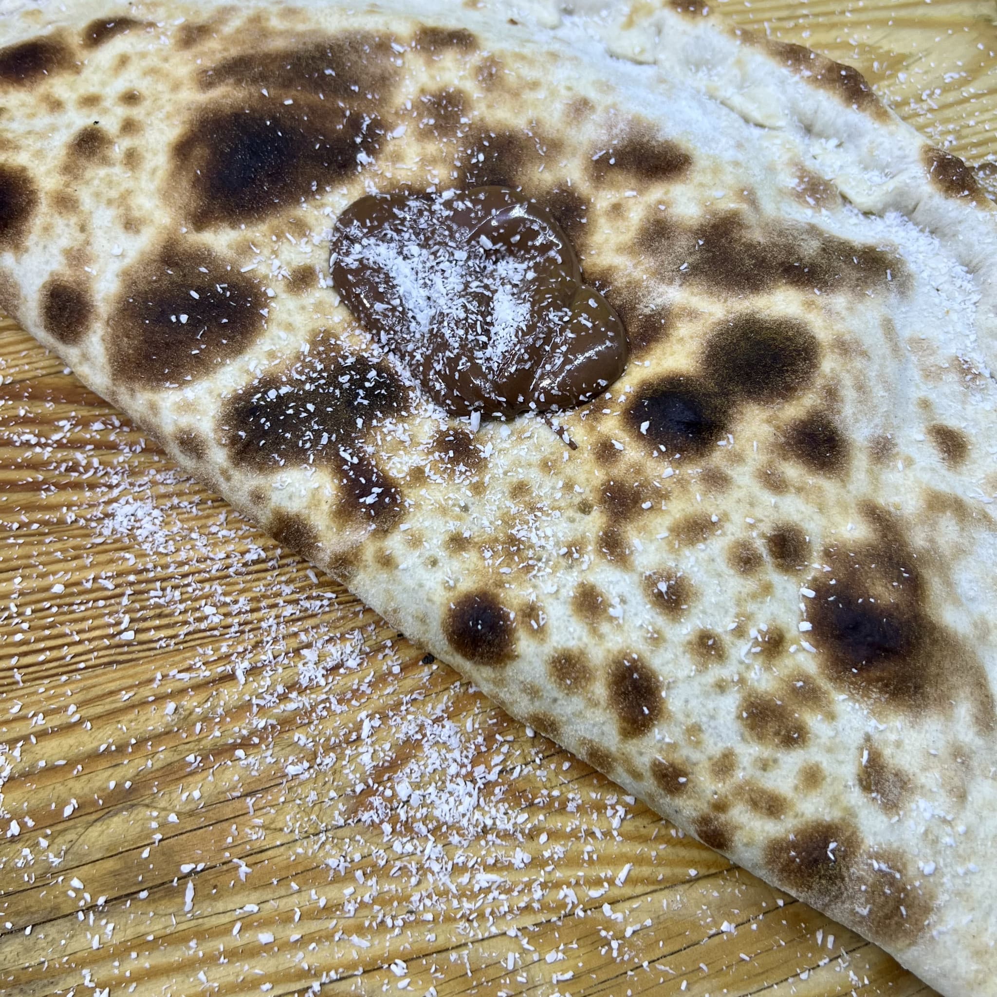 Calzone Nutella e Cocco