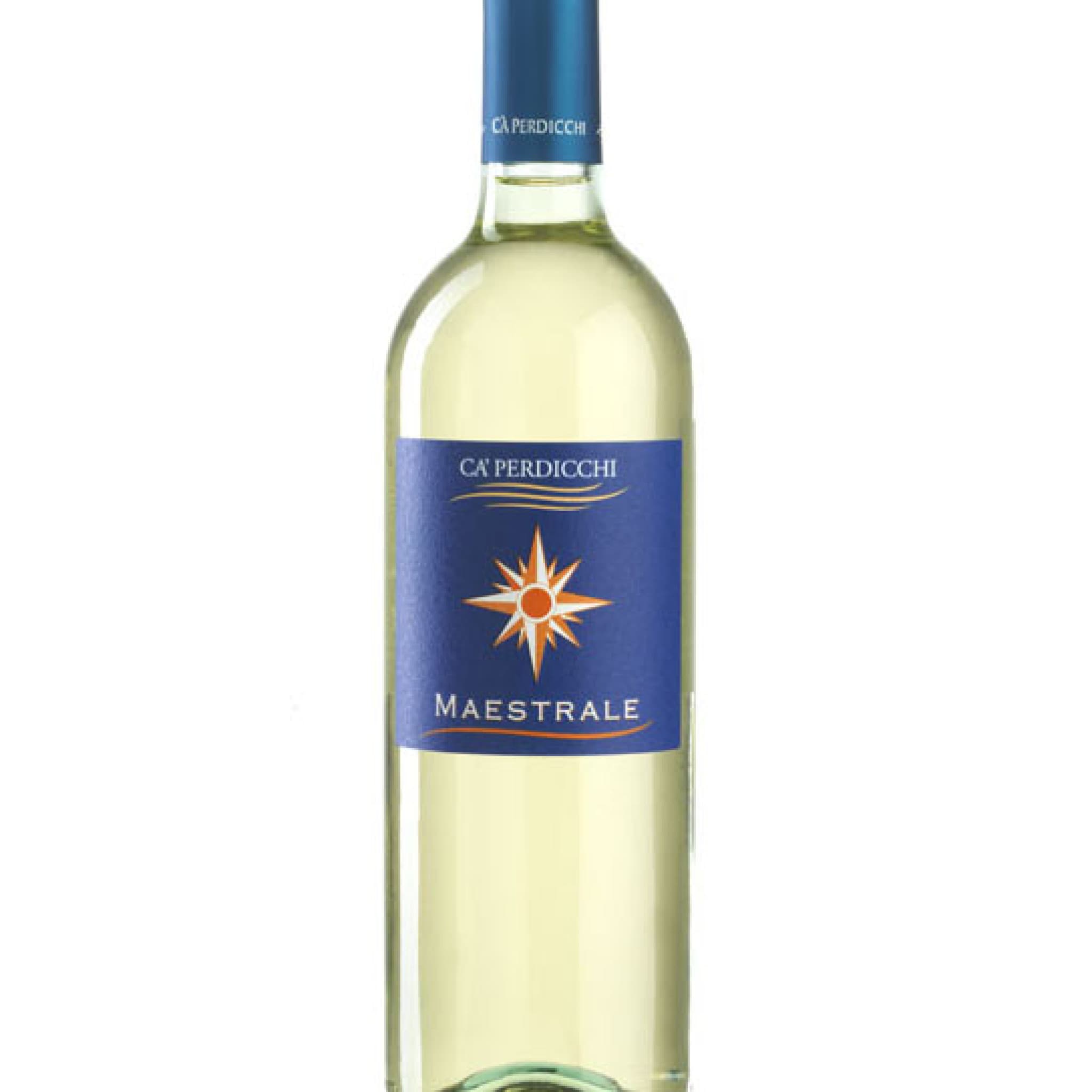 Vino Bianco Ca' Perdicchi Maestrale bottiglia